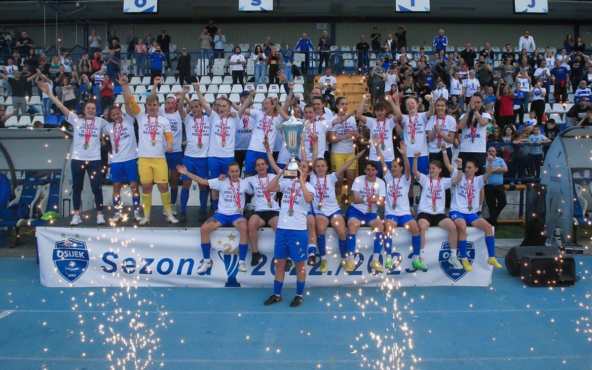 ŽNK Osijek pobjednik 1.HNLŽ!